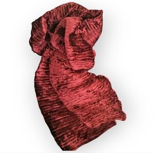 EUC Vintage ECHO Stunning Scarf in Burgundy | Size: 80" x 21"